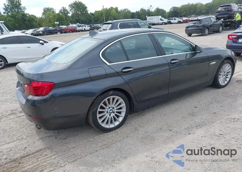 2011 BMW 535I из США, поврежденный, VIN WBAFR7C56BC603775